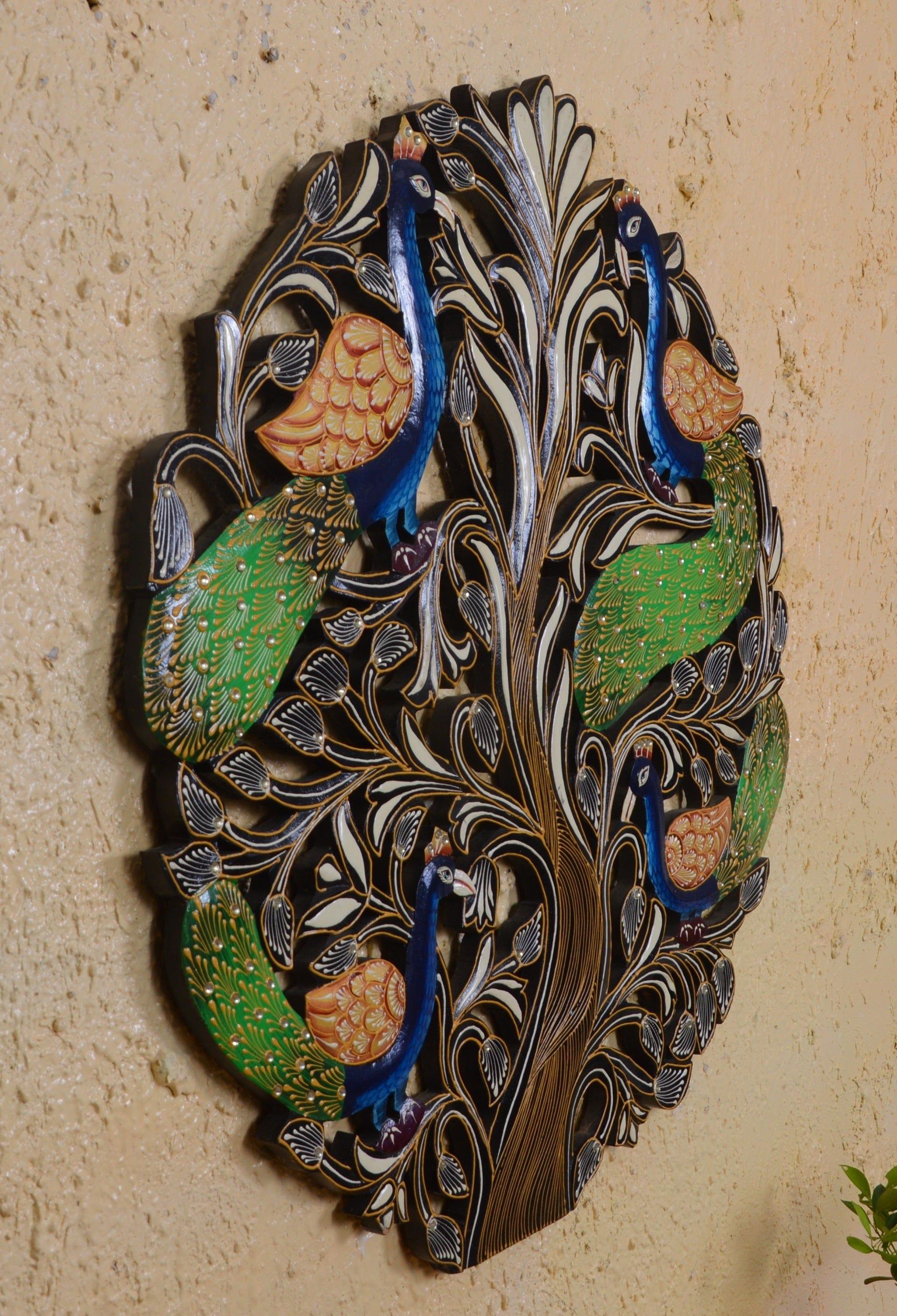 wooden painted wall panels - Ouch Cart