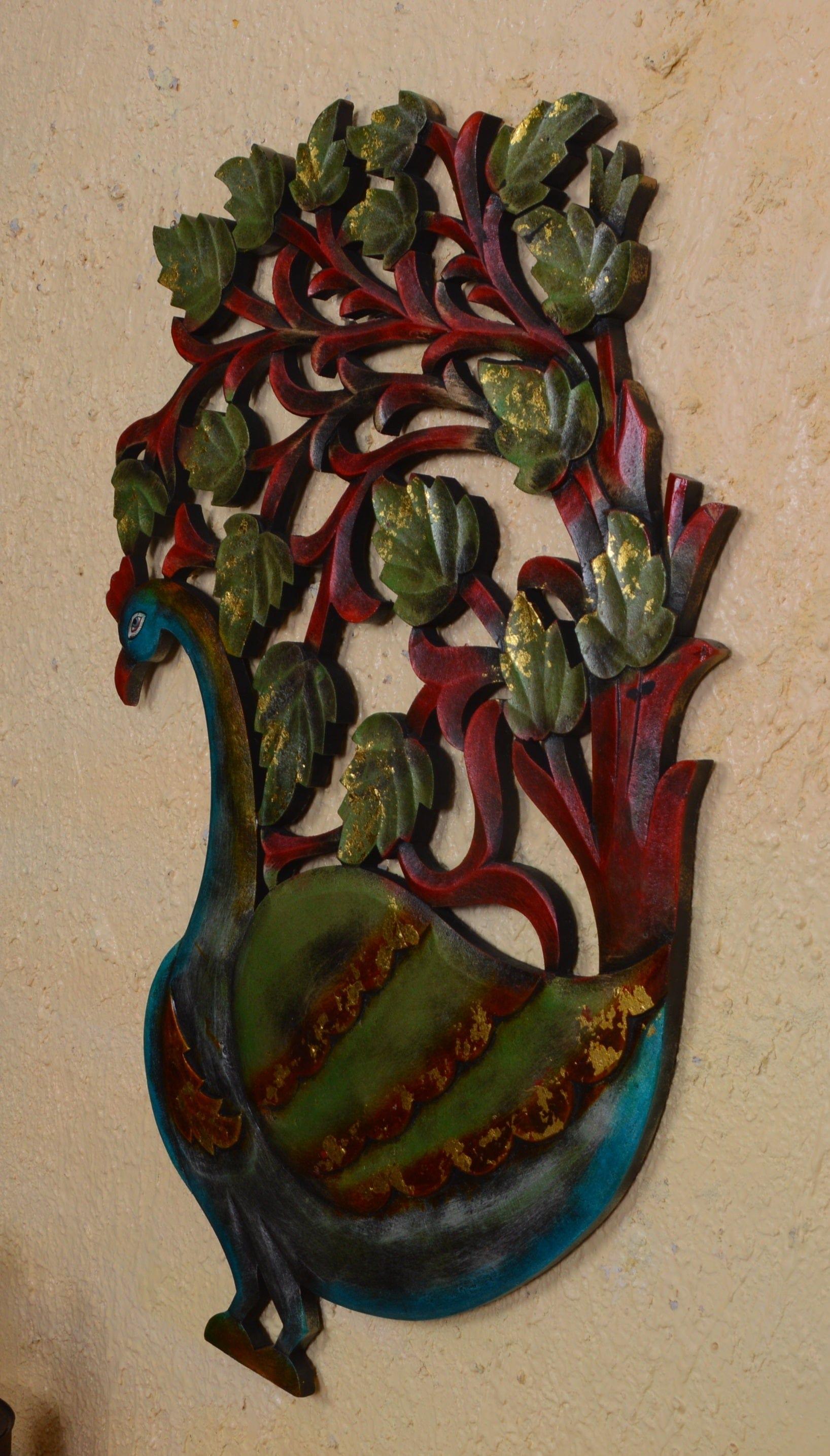 wooden painted wall panels - Ouch Cart