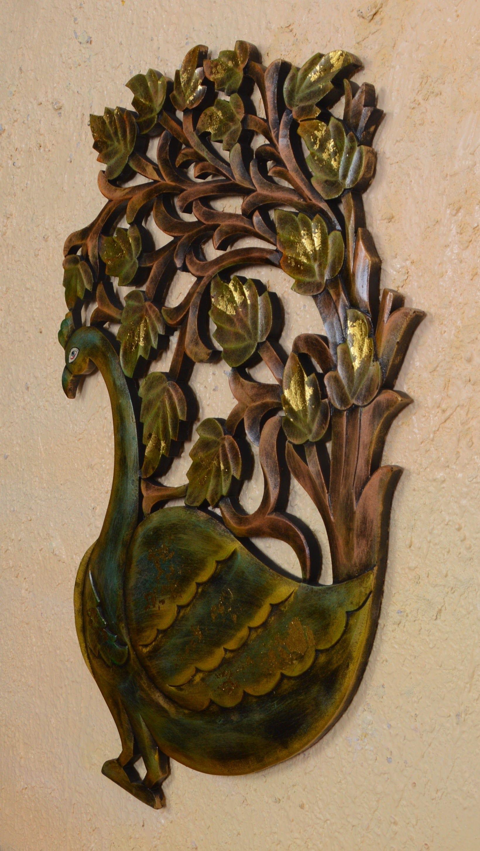 wooden painted wall panels - Ouch Cart