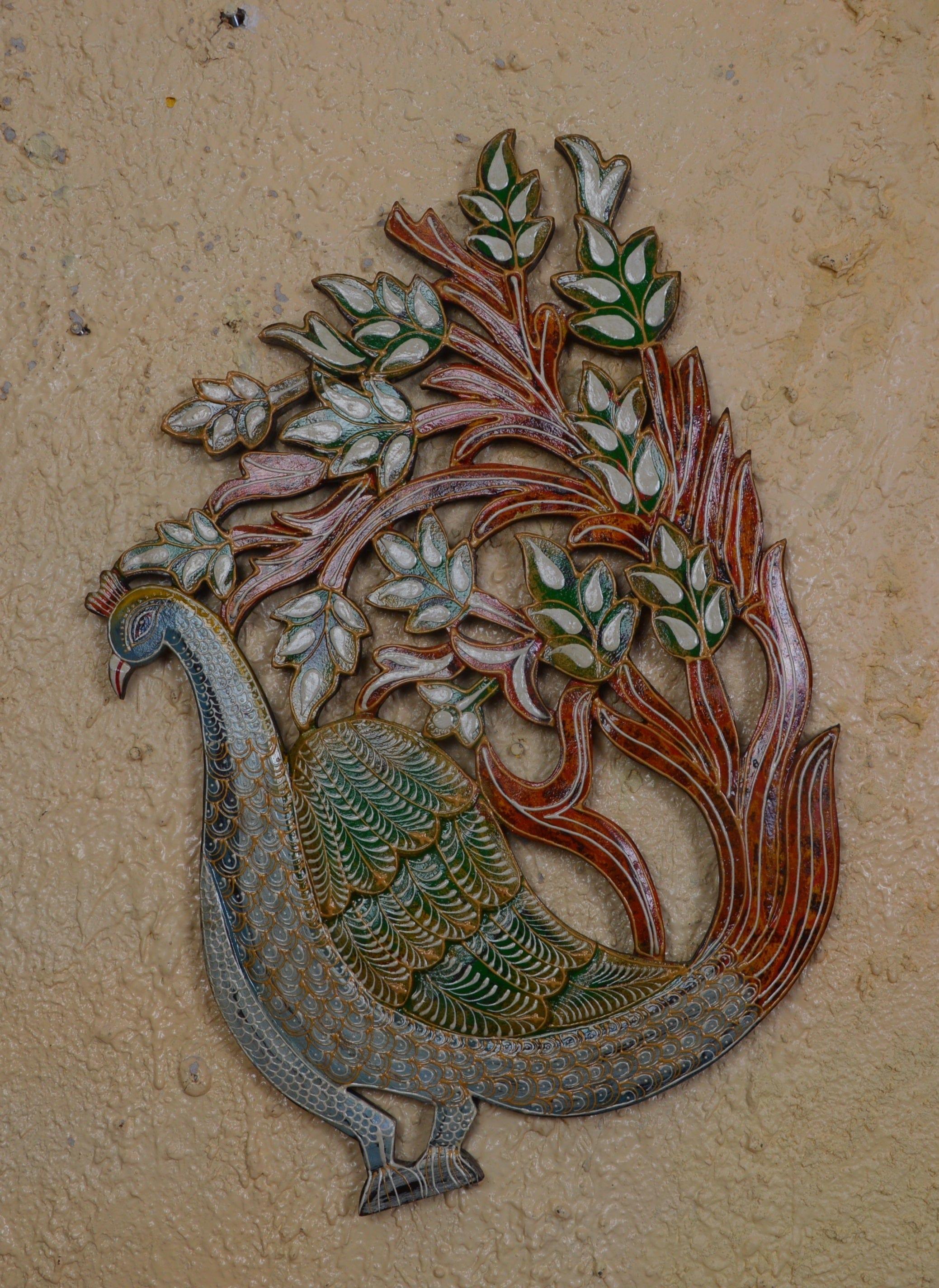 wooden painted wall panels - Ouch Cart