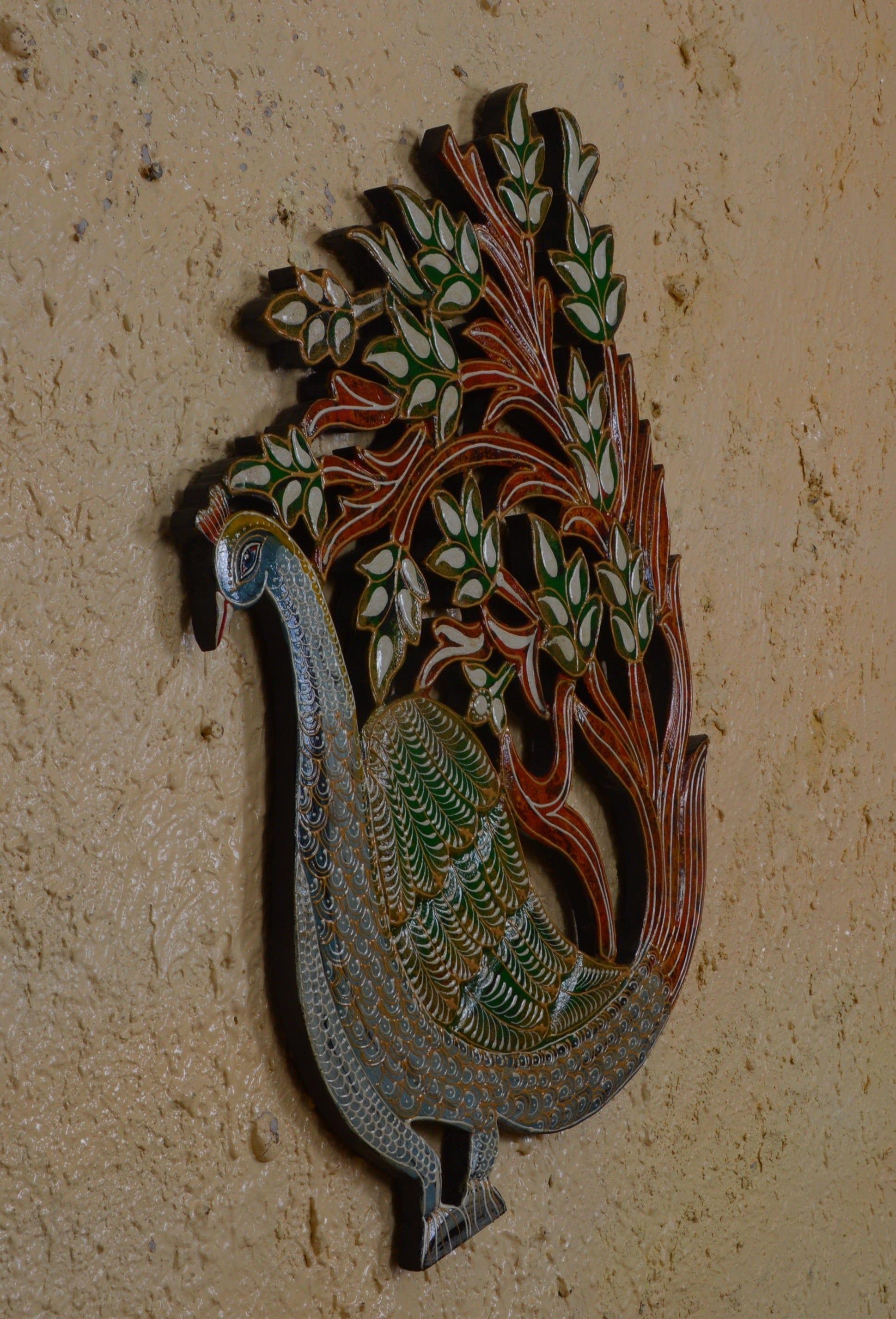 wooden painted wall panels - Ouch Cart