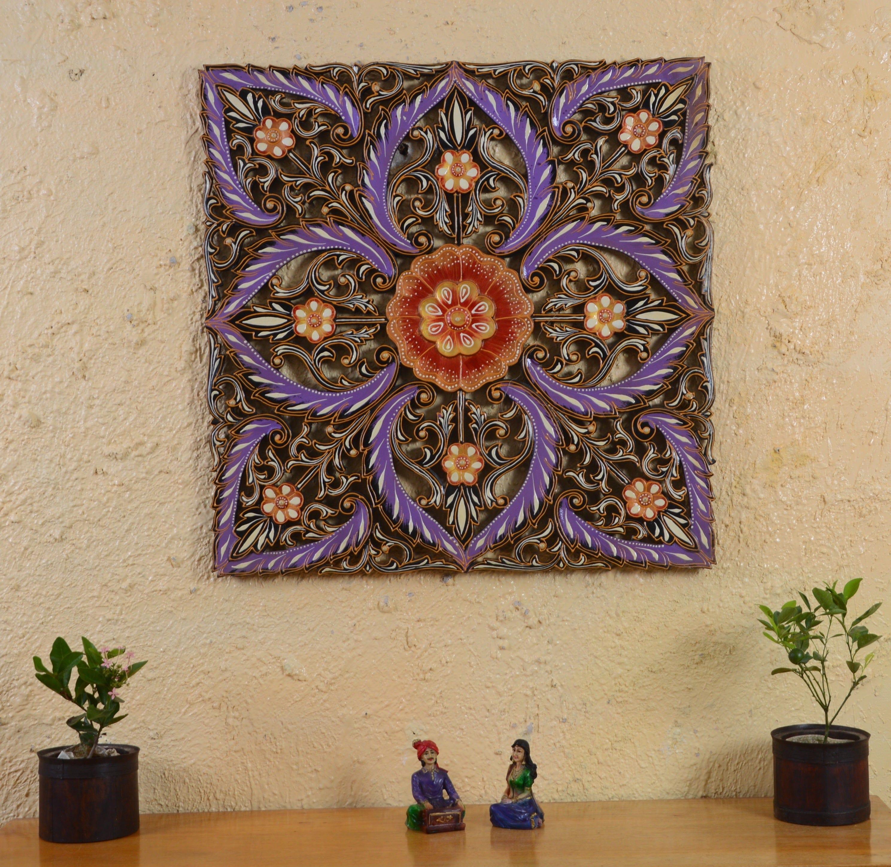 wooden painted wall panels - Ouch Cart