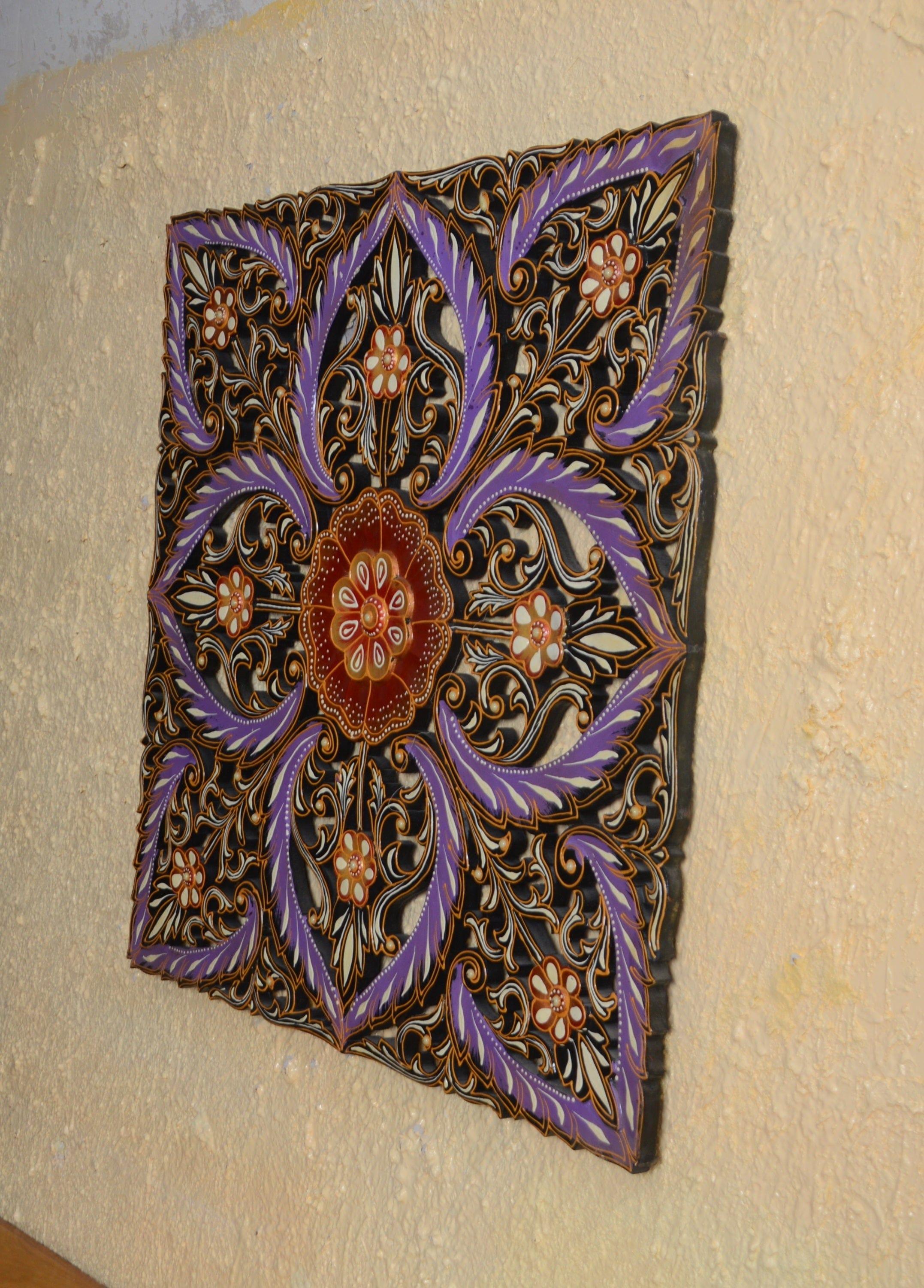 wooden painted wall panels - Ouch Cart