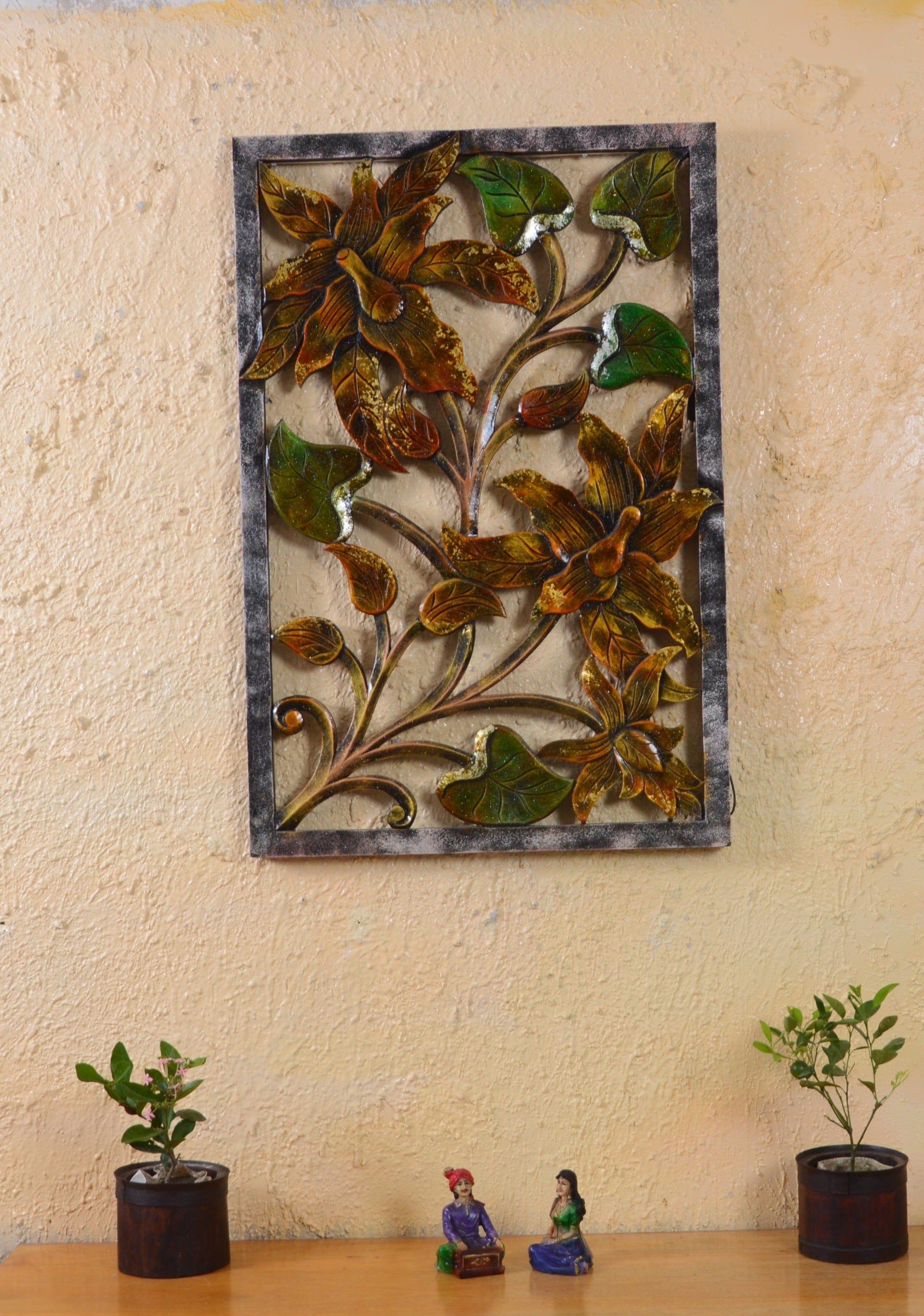 wooden painted wall panels - Ouch Cart