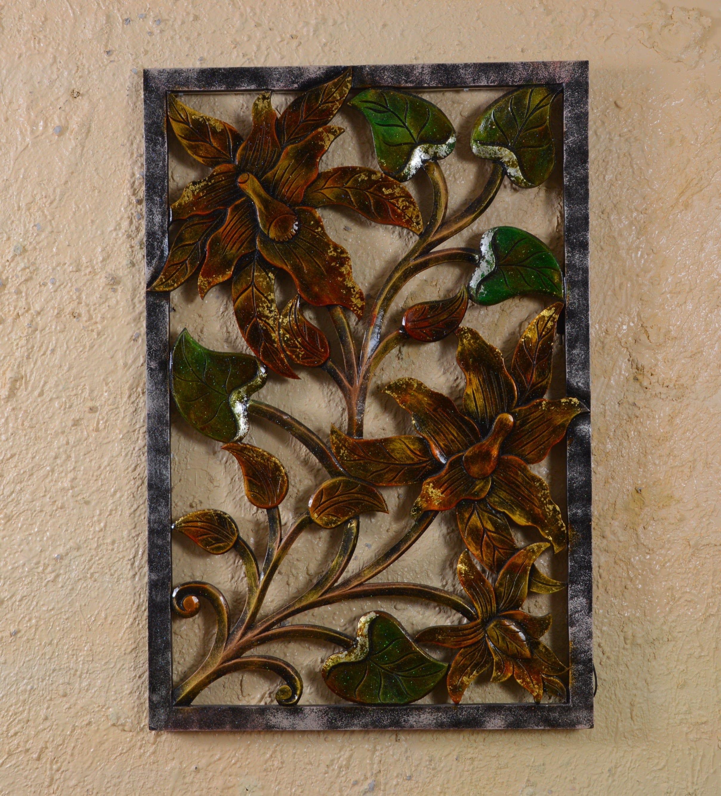 wooden painted wall panels - Ouch Cart