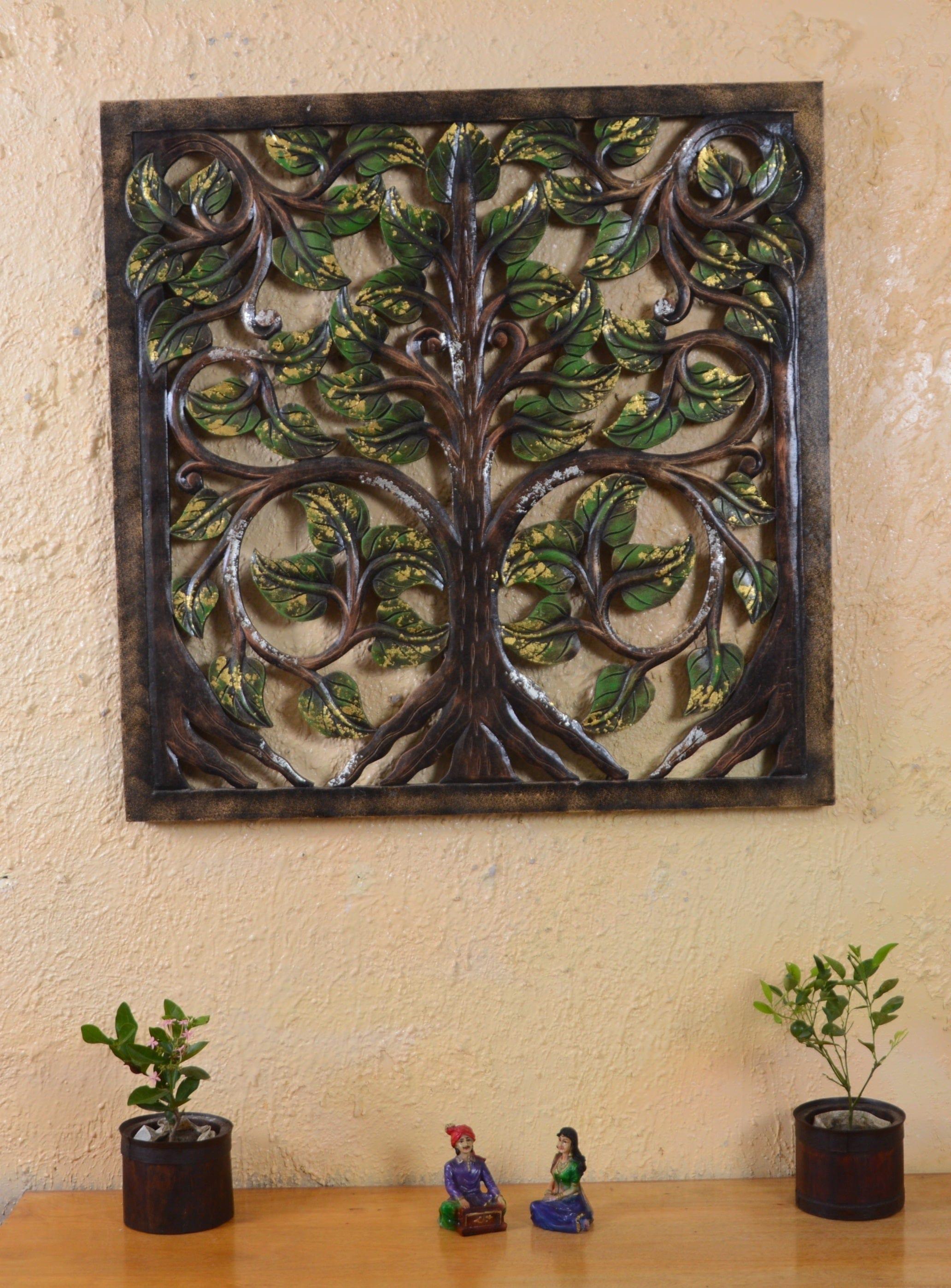 wooden painted wall panels - Ouch Cart