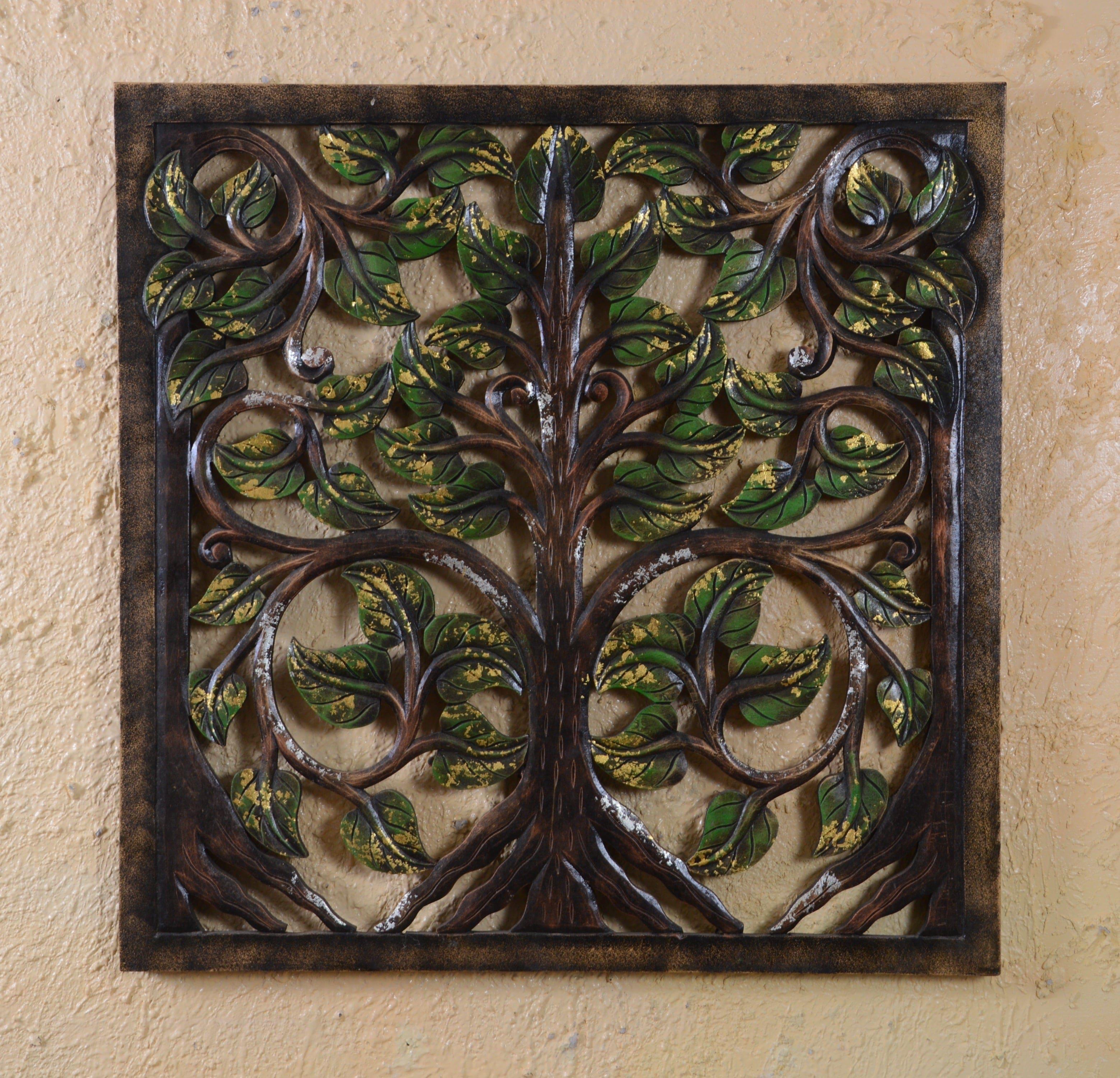 wooden painted wall panels - Ouch Cart