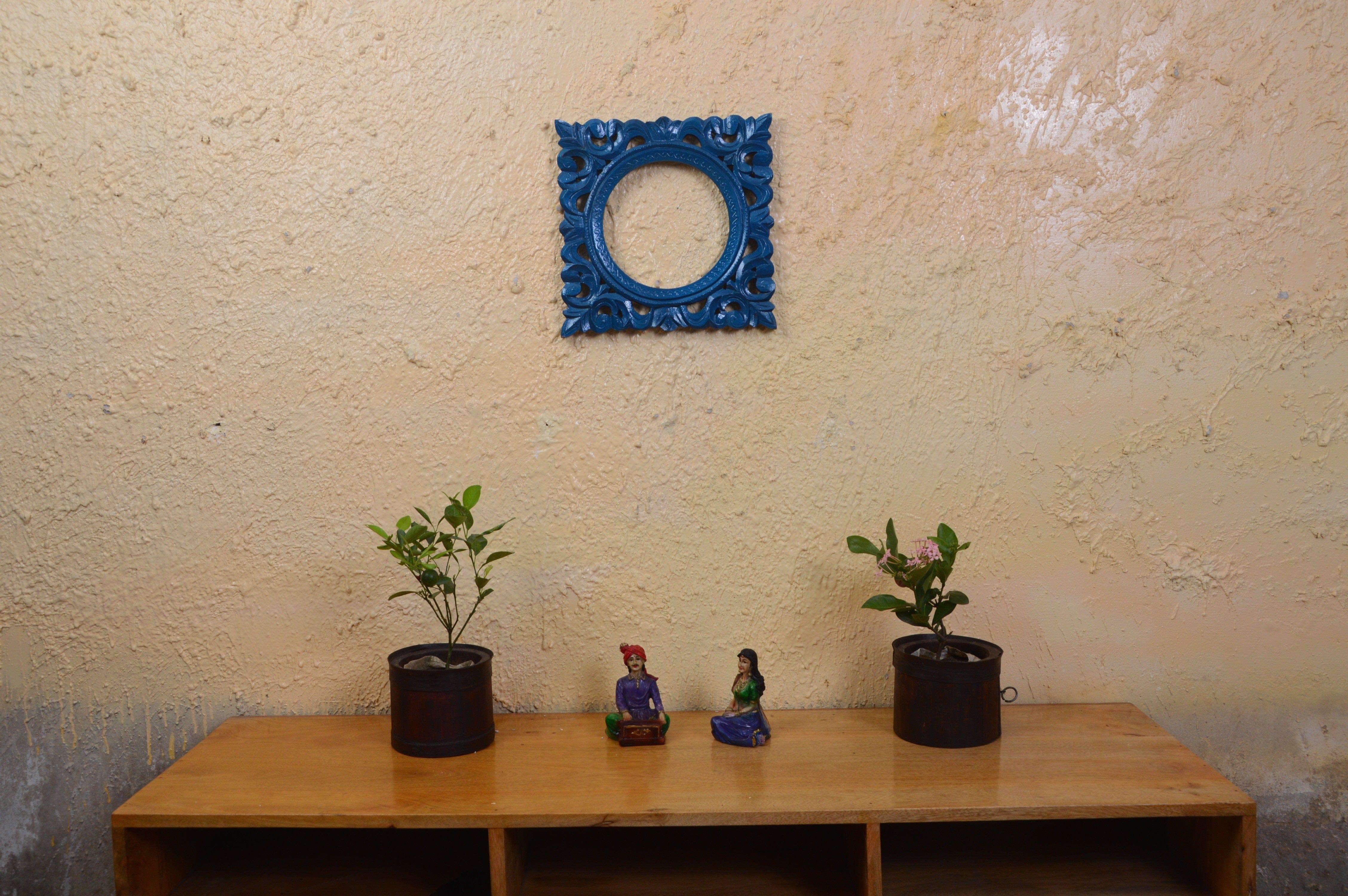 wooden mirror frame - Ouch Cart