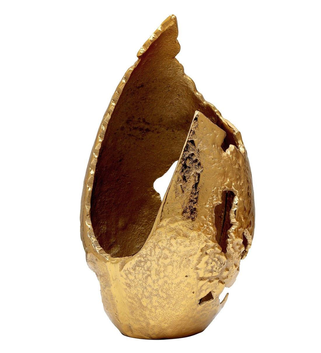 The Broken Shell Metal Candle Holder, - Ouch Cart