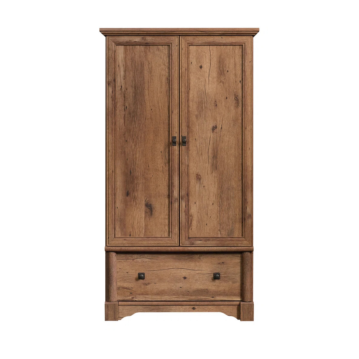Orviston Armoire with Drawers and Hanging Space for Bedroom-OUCH CART | Wardrobe