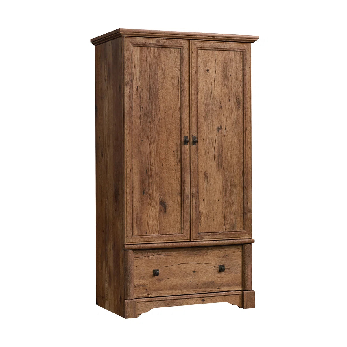 Orviston Armoire with Drawers and Hanging Space for Bedroom OUCH CART