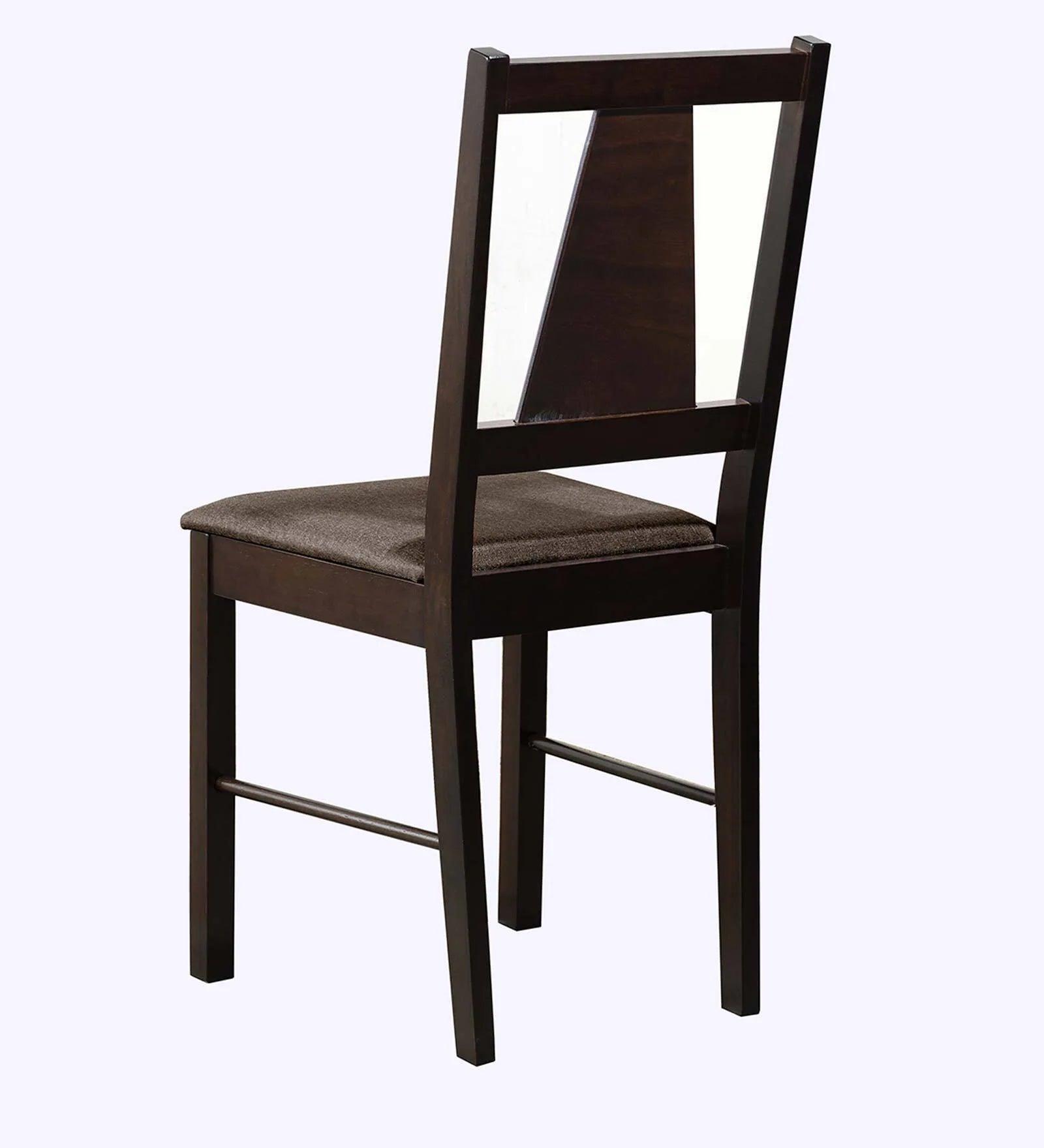 4 Seater Dining Set in Wenge Finish - Ouch Cart