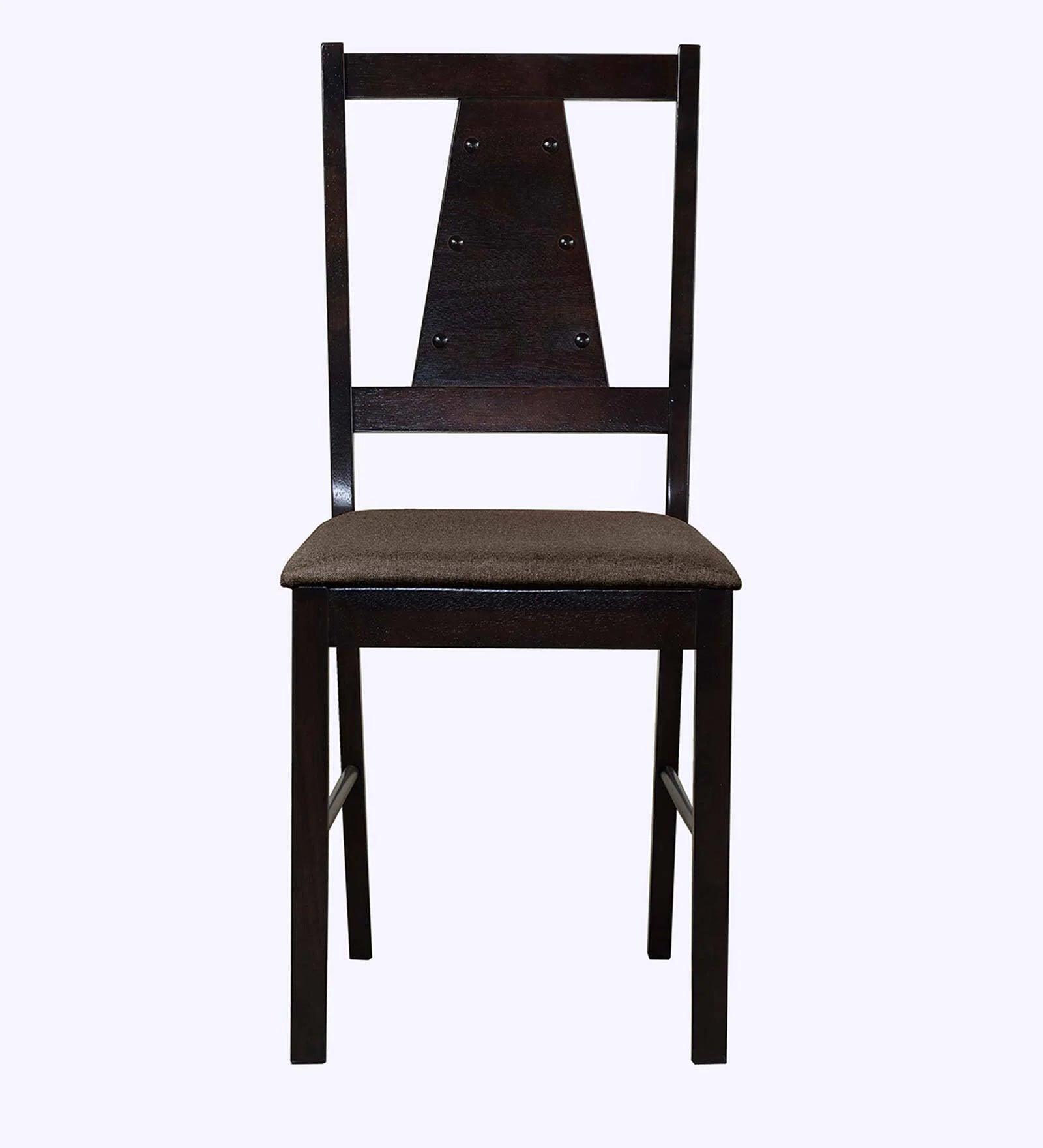 4 Seater Dining Set in Wenge Finish - Ouch Cart