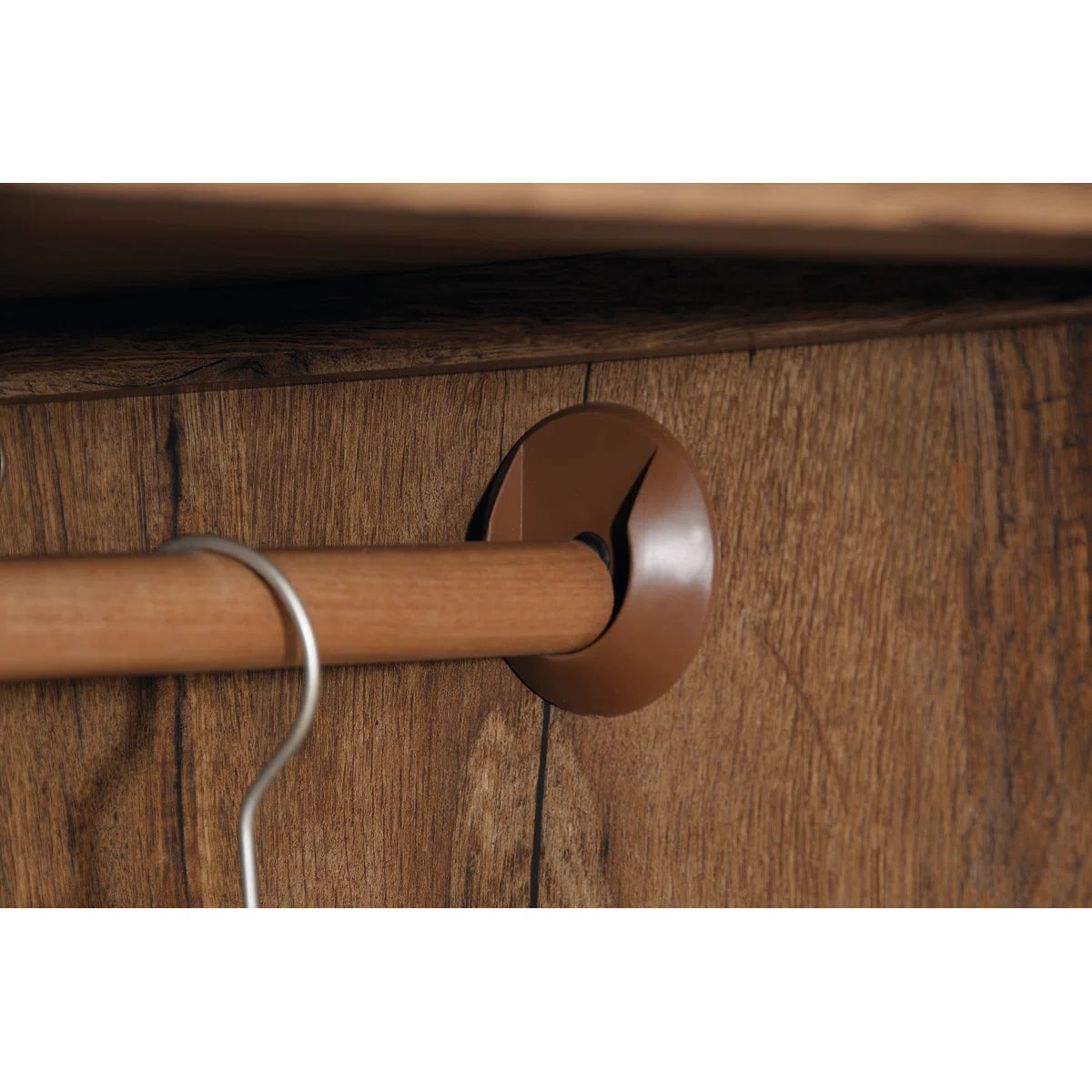 Orviston Armoire with Drawers and Hanging Space for Bedroom-OUCH CART | Wardrobe