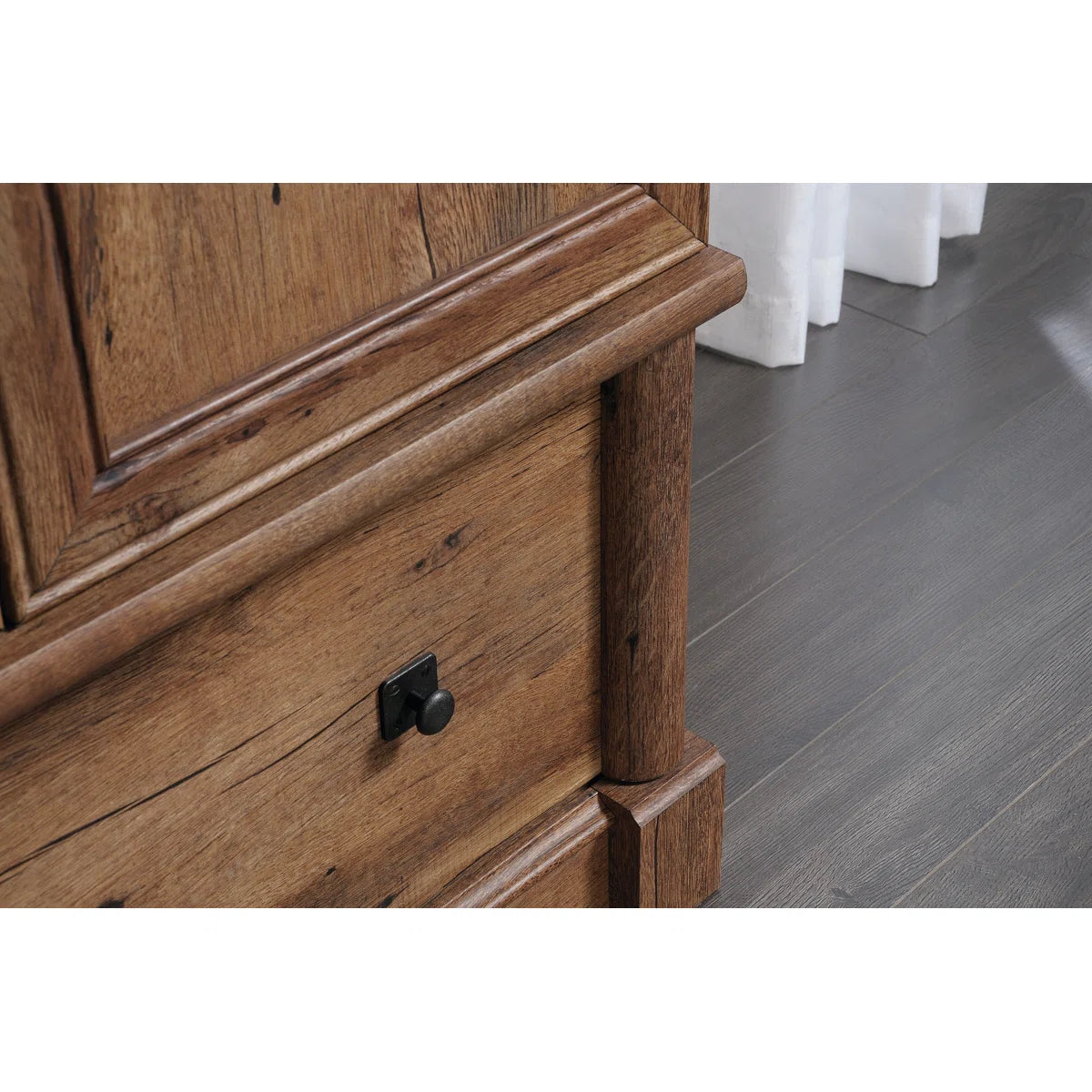 Orviston Armoire with Drawers and Hanging Space for Bedroom OUCH CART