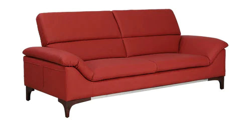 Alexey Bario 3 Seater Scratch Resistant Faux Leather Sofa