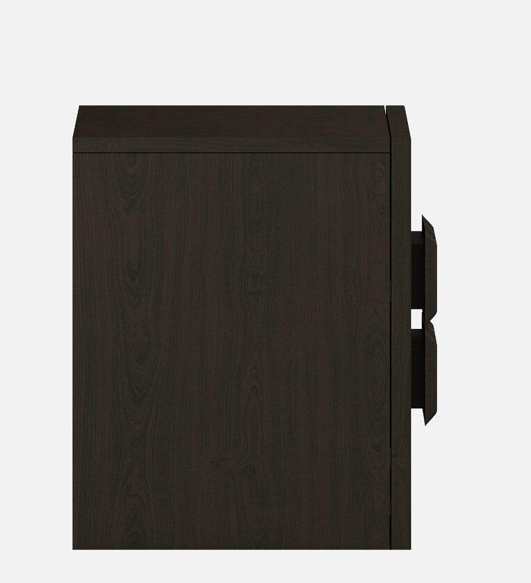 Choco Bedside Table in Vermont Finish with Drawers - Ouch Cart