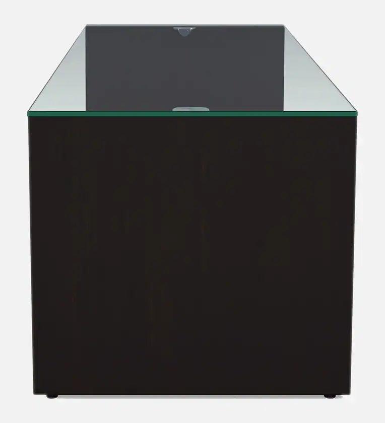 Glass Coffee Table in Wenge Colour, - Ouch Cart