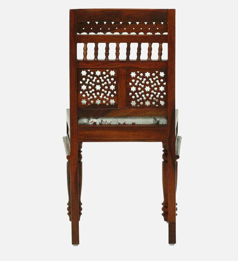 Sheesham Wood 6 Seater Dining Set In Scratch Resistant Honey Oak Finish - Ouch Cart