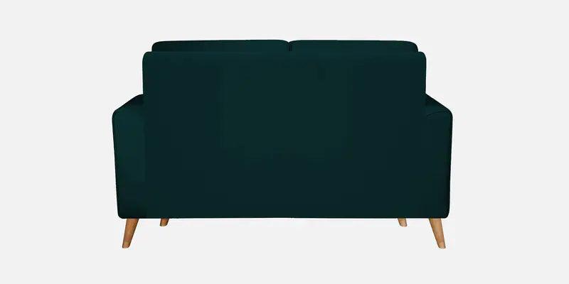 2 Seater Sofa In Velvet Emerald Green Colour - Ouch Cart