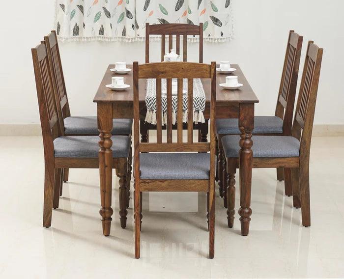 Falco 6 Seater Dining Set With 6 Chairs - Ouch Cart