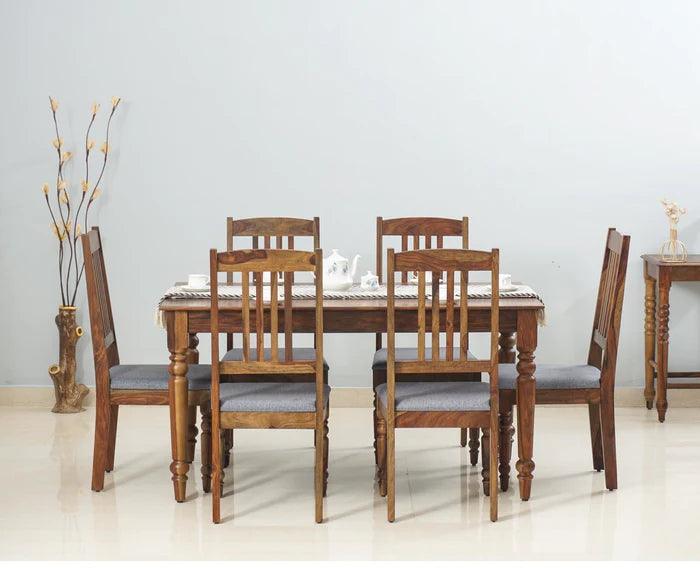 Falco 6 Seater Dining Set With 6 Chairs - Ouch Cart