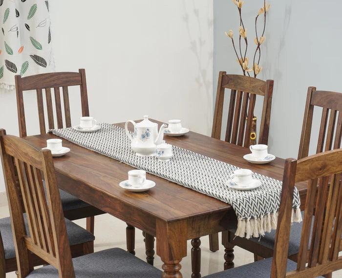 Falco 6 Seater Dining Set With 6 Chairs - Ouch Cart