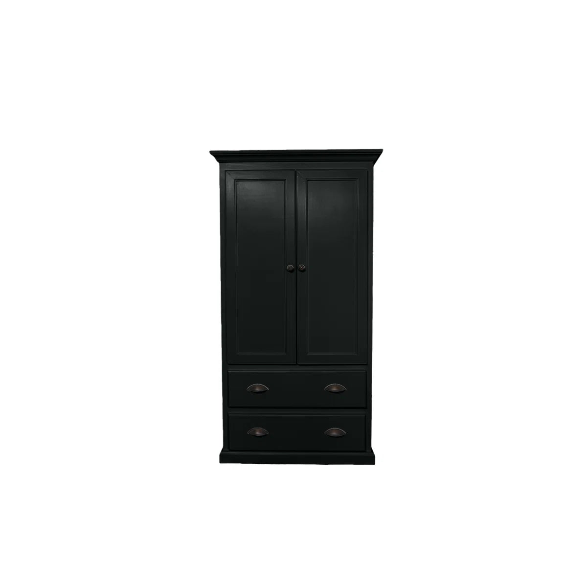 Conda Wardrobe Armoire – Elegant Solid Wood Closet with Drawers & Shelves-OUCH CART | Wardrobe