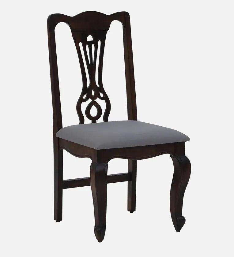 Sheesham Wood 6 Seater Dining Set In Scratch Resistant Provincial Teak Finish - Ouch Cart