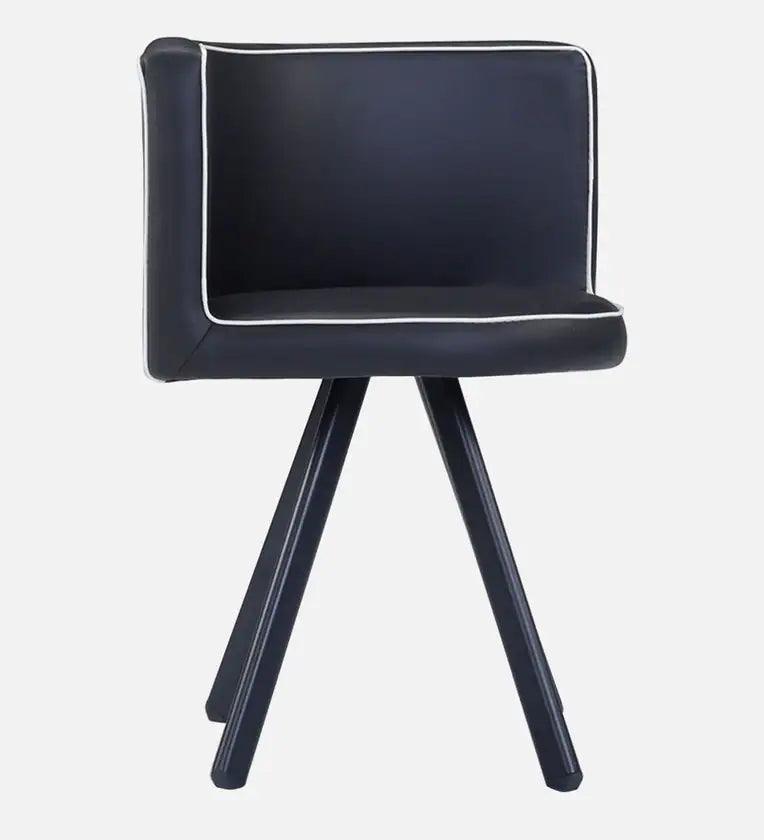 Jenna Metal 6 Seater Dining Set in Black Finish - Ouch Cart