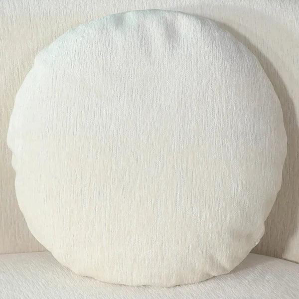 Maricel Gold Velvet Curved Sofa for 3 Seaters with Pillows & Stainless Steel Base - Ouch Cart