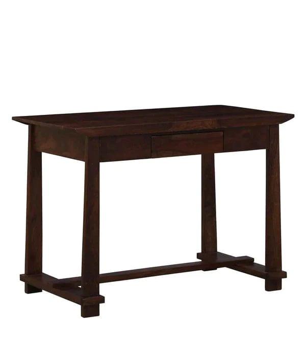 Cambria Z Solid Wood Writing Table In Honey oak Finish - Ouch Cart
