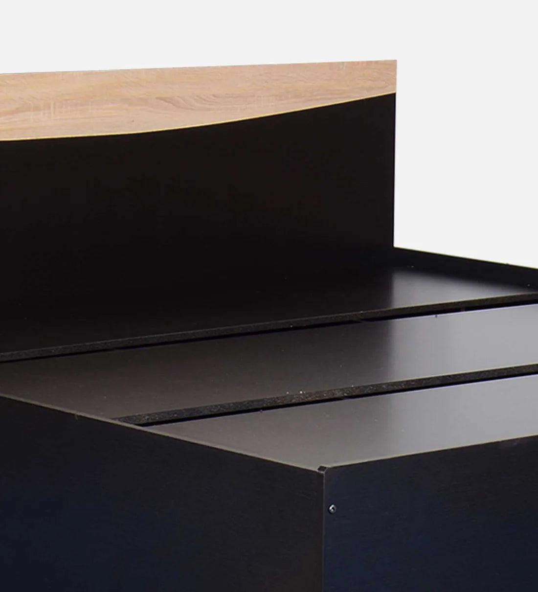 King Size Bed in Wenge Finish - Ouch Cart