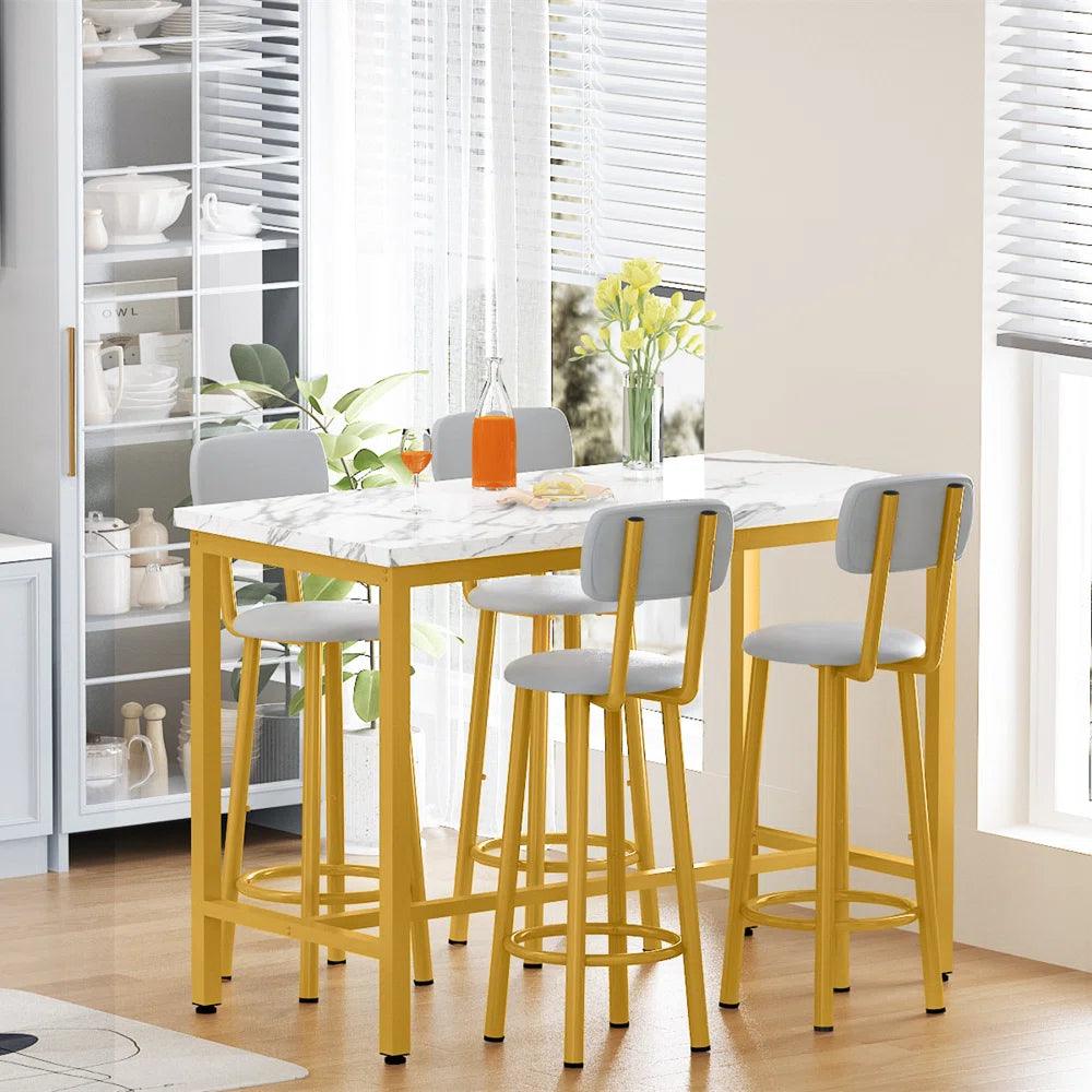 5 - Piece Dining Set - Ouch Cart