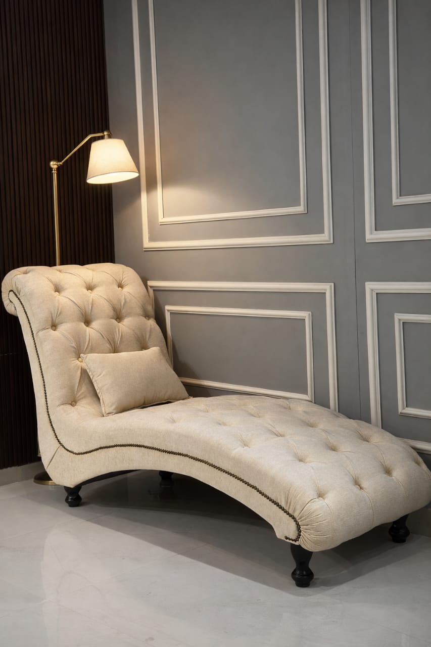 Modern Premium Wooden Sofa Couch for Home & Office Chaise Lounge