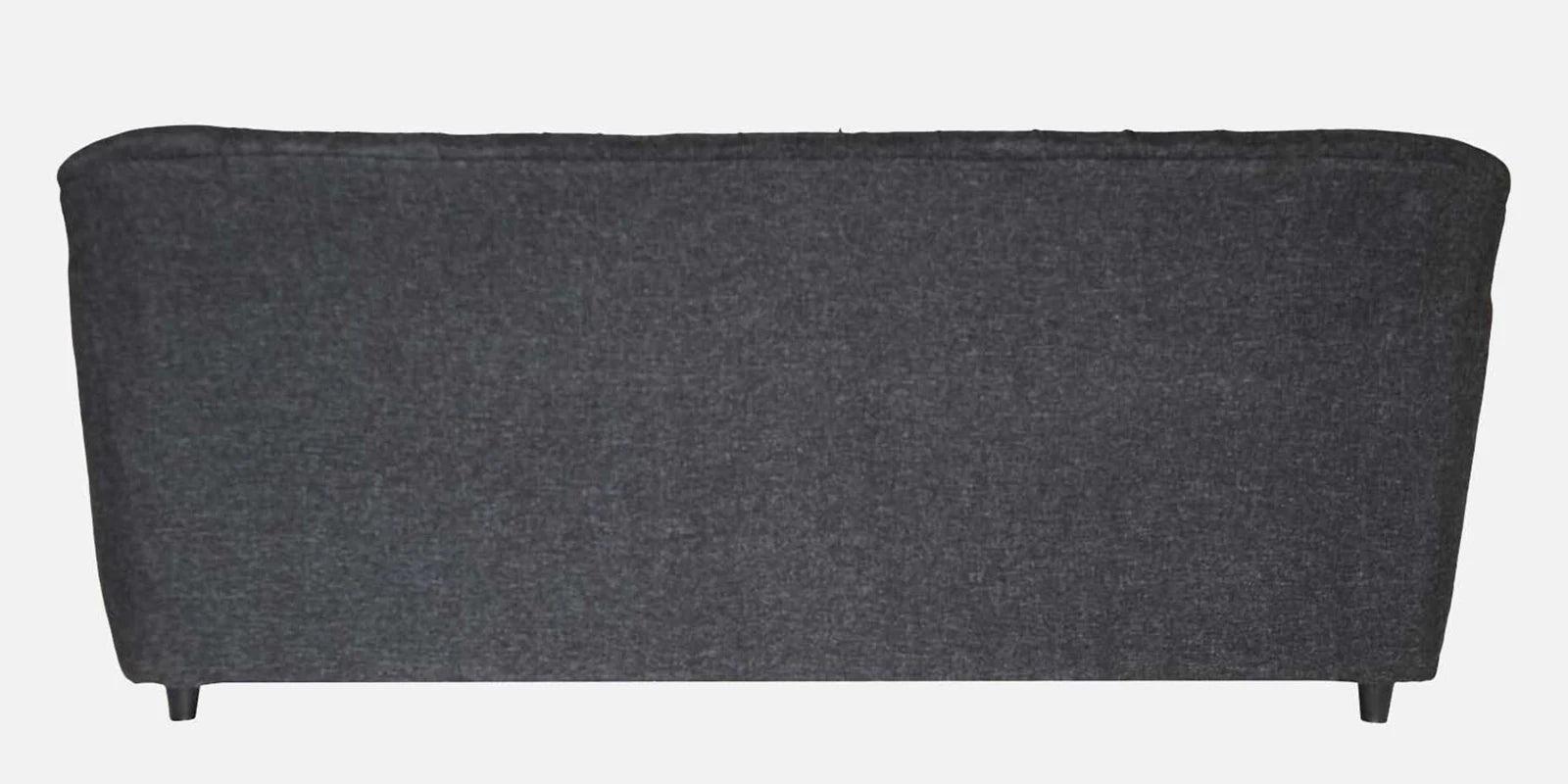 Fabric 3 Seater Sofa in Charcoal Grey Colour - Ouch Cart