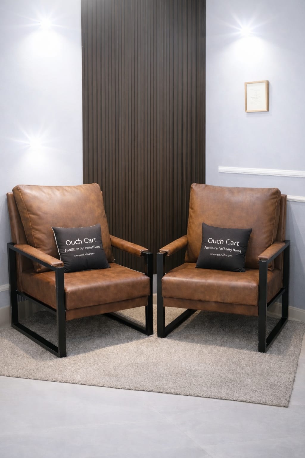 Penermon Upholstered Armchair with Padded Seat & Armrests – Modern Accent Chair for Living Room