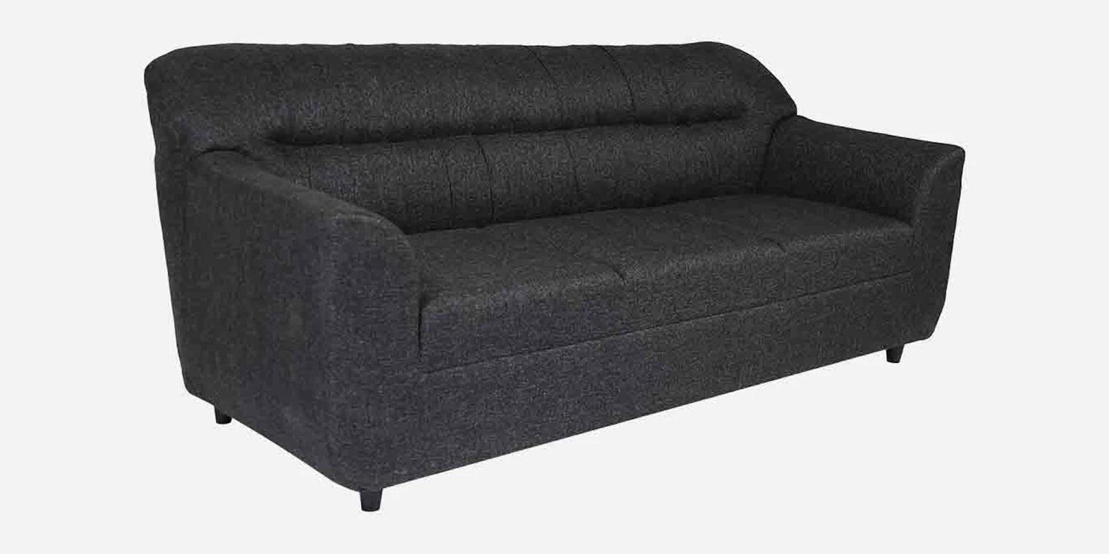 Fabric 3 Seater Sofa in Charcoal Grey Colour - Ouch Cart