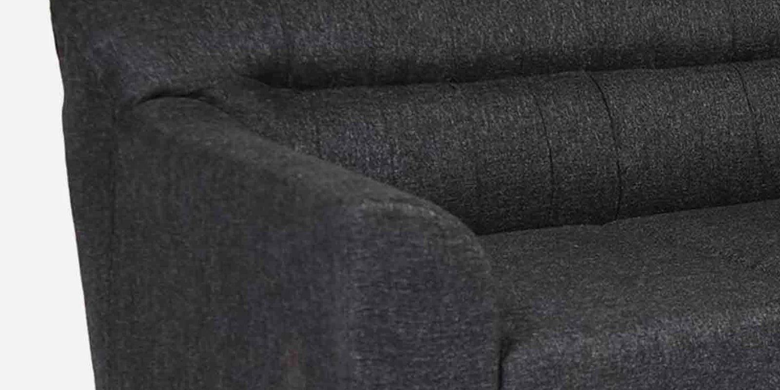 Fabric 3 Seater Sofa in Charcoal Grey Colour - Ouch Cart