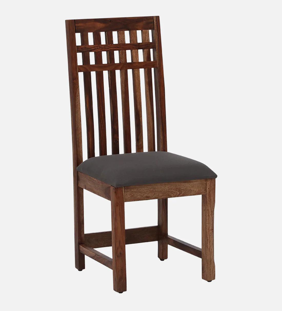 Sheesham Wood 4 Seater Dining Set In Scratch Resistant Rustic Teak Finish - Ouch Cart