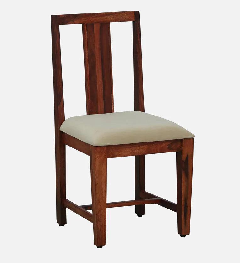 Sheesham Wood 4 Seater Dinning Set in Scratch Resistant Honey Oak Finish - Ouch Cart