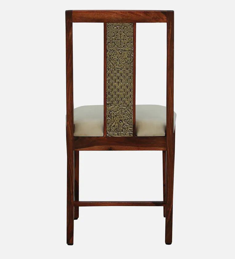 Sheesham Wood 4 Seater Dinning Set in Scratch Resistant Honey Oak Finish - Ouch Cart