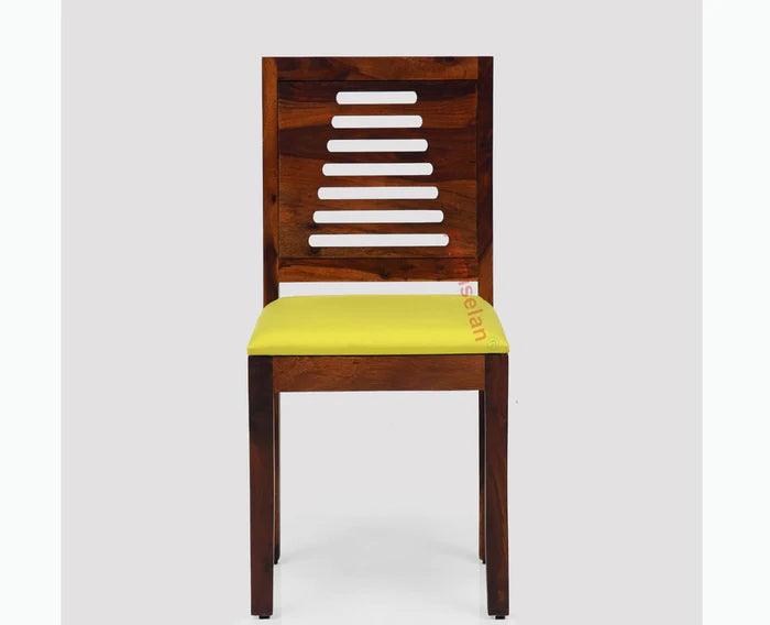 Liwei Sheesham Wood 6 Seater Dining Table Set with 6 Chair for Dining Room - Ouch Cart