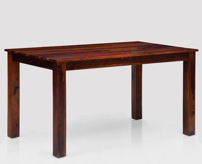 Liwei Sheesham Wood 6 Seater Dining Table Set with 6 Chair for Dining Room - Ouch Cart