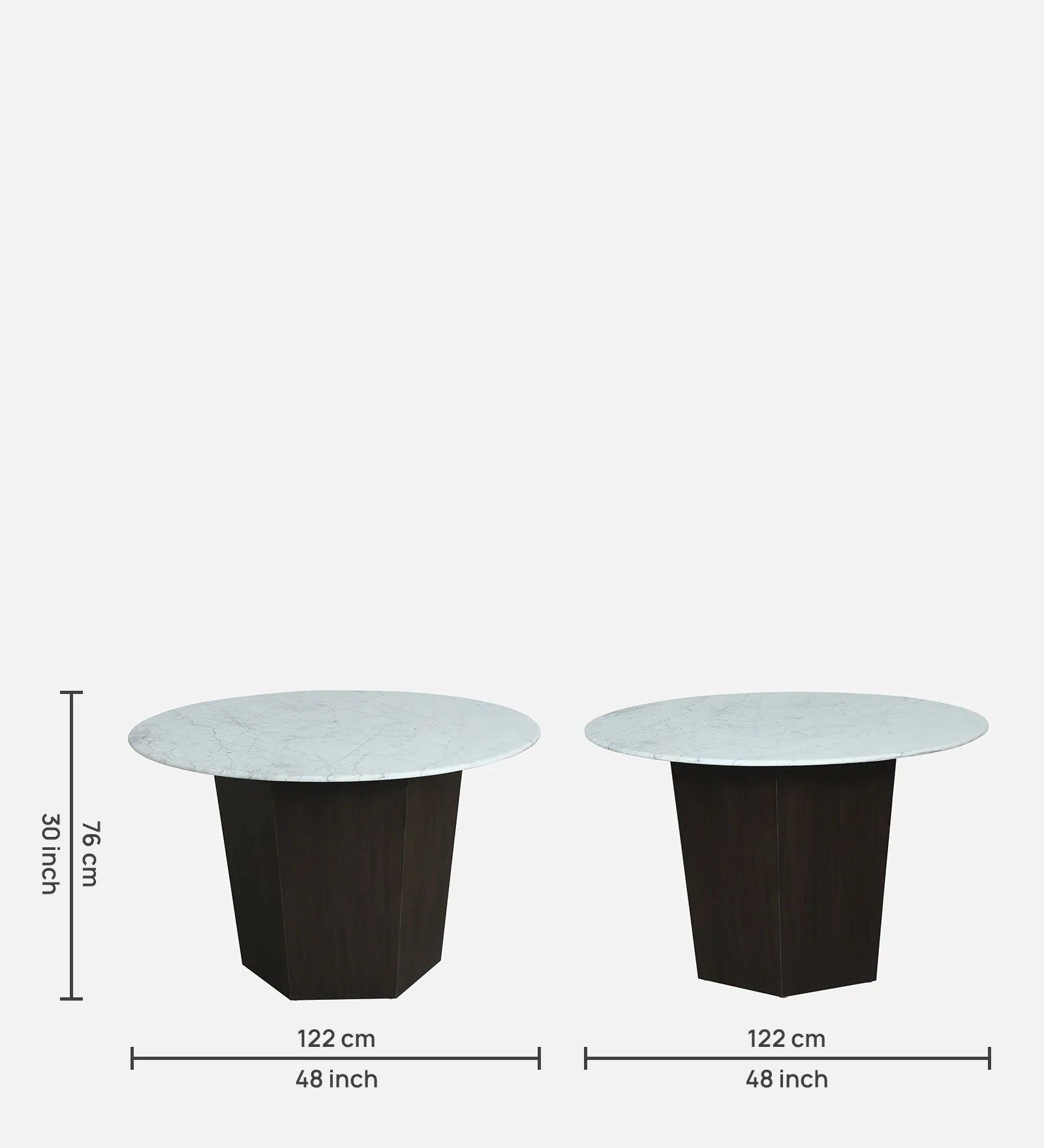 4 Seater Dining Set in Ply Wood Finish - Ouch Cart