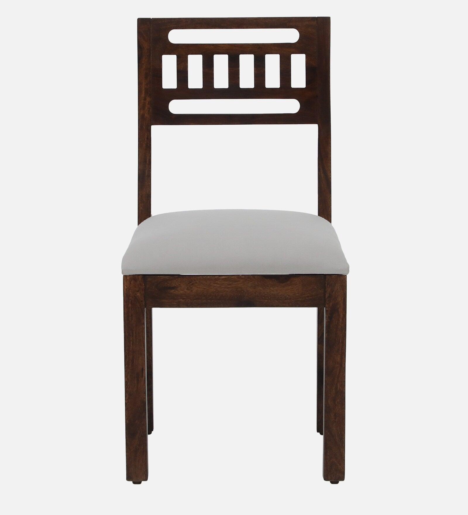 Sheesham Wood 4 Seater Dining Set In Scratch Resistant Teak Finish - Ouch Cart