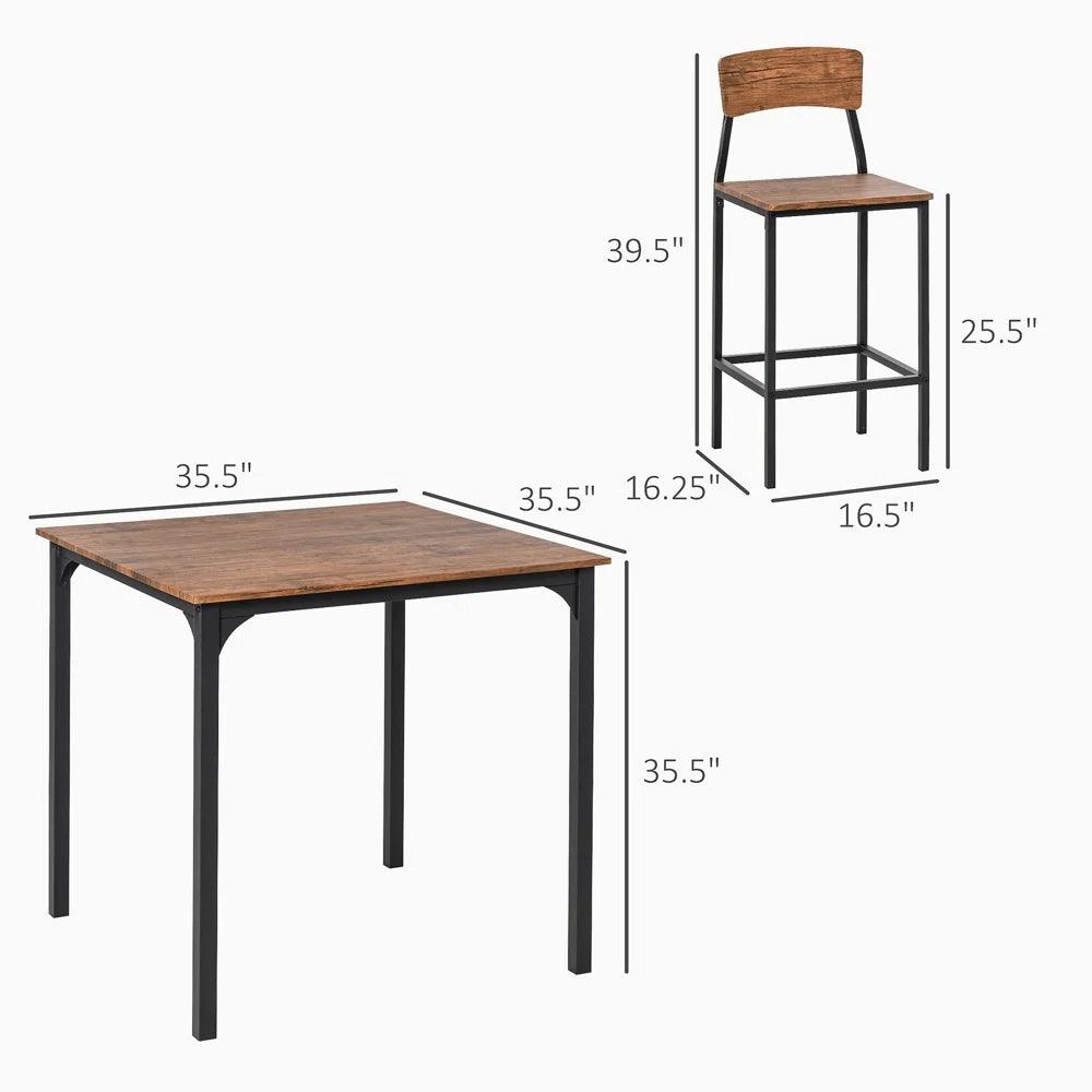 5 - Piece Dining Set - Ouch Cart