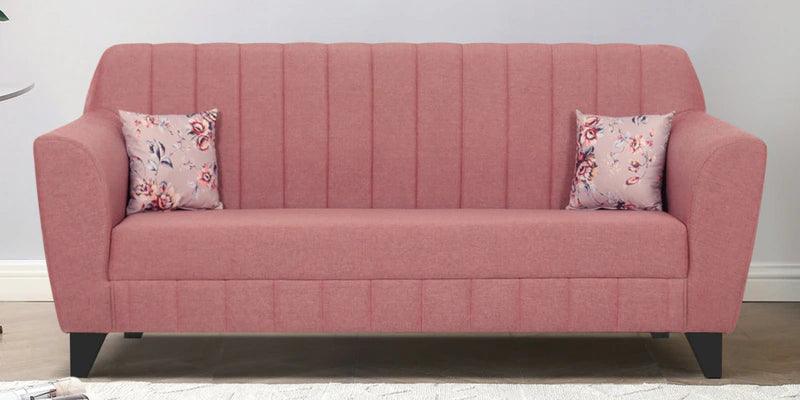 Fabric 3 Seater Sofa In Brown Colour - Ouch Cart