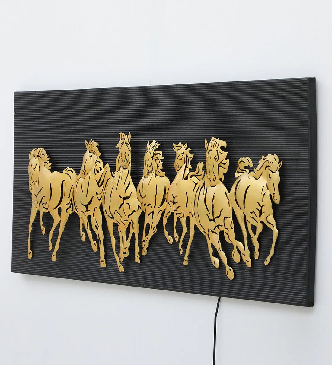 Handmade Gold Wildlife Metal Wall Art,