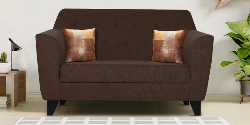 Fabric 2 Seater Sofa in Red Colour - Ouch Cart